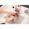 【Official】umbra Sink Mat Clear Gray Dish Drying Mat with Non-Slip