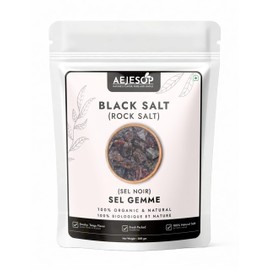 AEJESOP Himalayan Rock Salt, Black Salt (Kala Namak),7oz(200g)