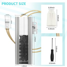 W11208965 Gas Range Oven Igniter for Whirlpool Amana Gas Stove Replace W11590294 W11613927 W11506321 4977065 AP7193166 EAP16744629 with Screwdriver