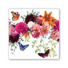 Michel Design Works Sweet Floral Melody Lunch Napkins
