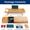SereneLife 2 in 1 Bed and Bath Tray - Foldable