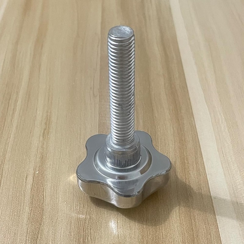Liujiami 1Pcs M6 M8 M10 M12 Metric Thread Star Knobs