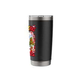 HalloThanksMas with my Gnomies Thanksgiving Gnomes Christmas Stainless Steel Insulated Tumbler
