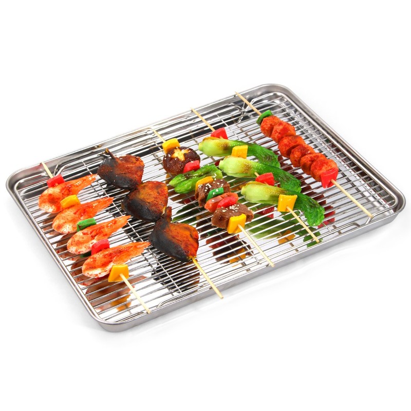 Zacfton Cooling Rack Set of 3, Baking Rack Stainless Steel