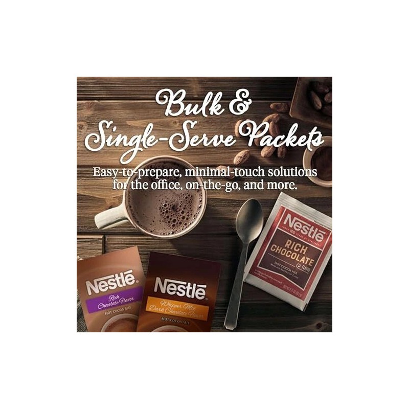 Nestle Hot Cocoa No Sugar Added Fat Free Rich Chocolate