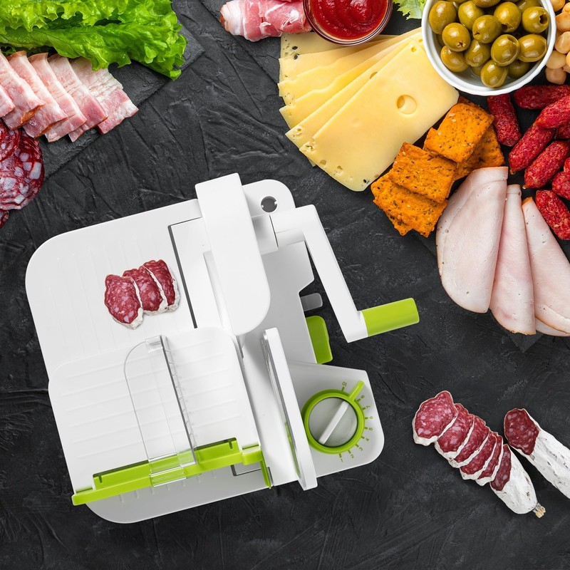 Starfrit Deli Slicer - Slices Meat, Cheese, Bread - 6.5"