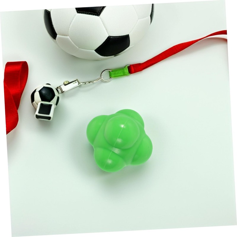 Kisangel Agility Training Ball Hexagonal Speed Agility Ball Improve Reaction
