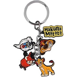 TCB Creations The Lion King Cartoon Characters Multi Charm Keychain Keyring