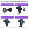Ele-Gate Cargador Inalámbrico Carga Rápida De 10w Con Soporte Auto