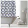 COUNTRY CLUB Shower Curtain with Rings Morrocan