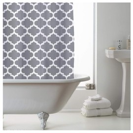 COUNTRY CLUB Shower Curtain with Rings Morrocan