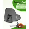 Vudajuley Clutch Sprocket Side Cover Assembly Fit for Husqvarna 545