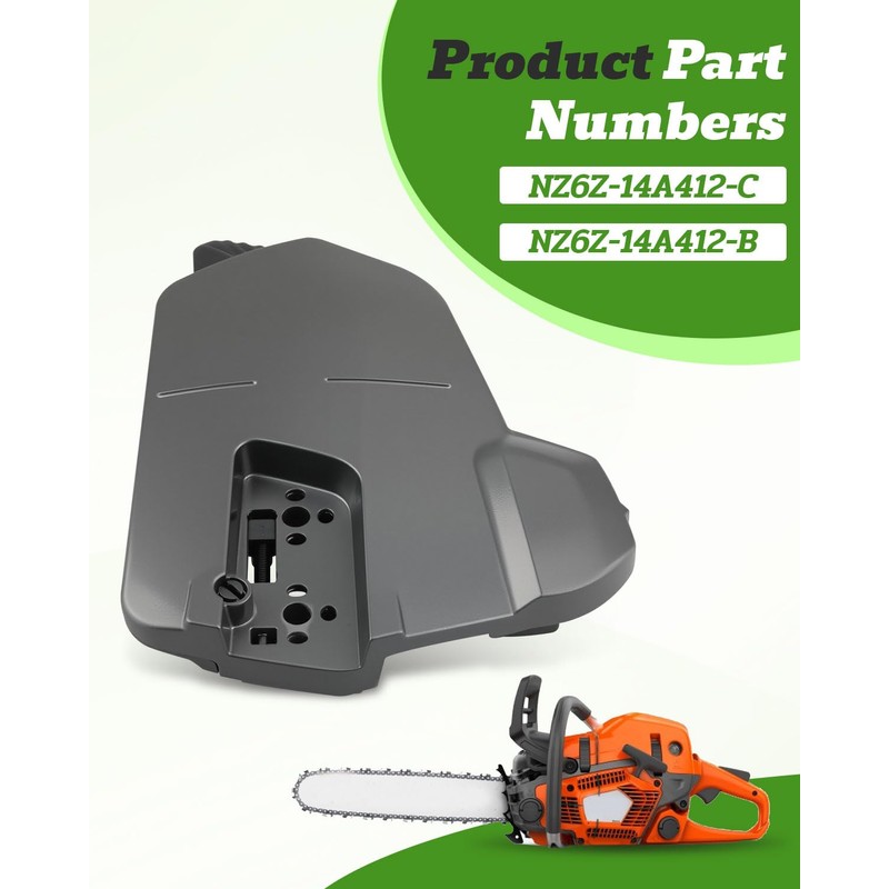 Vudajuley Clutch Sprocket Side Cover Assembly Fit for Husqvarna 545