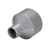 sourcing map PVC DWV Reducing Coupling Schedule 40 Gray 32mm