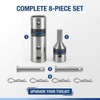 Moalaok 2 in 1 Trailer Jack Drill Adapter for 1