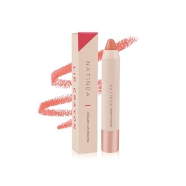 Natinda Creamy Lip Crayon Lipstick (3g)_No.01 Lovely Girl/High color retention that doesn’t smudge easily, No.01 Lovely Girl / 나틴다 크리미 립크레용 립스틱 (3g)_No.01 러블리 걸/잘 묻어나지 않는 고발색 지속력, No.01 러블리 걸