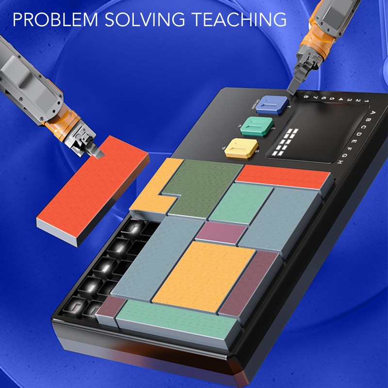 Electronic Puzzle Machine Handheld Educational Interactive Logical Thinking Brain Puzzle