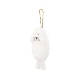 LIV HEART 97123-12 Ribuhahato Reel Mascot, Kubinekko Seal (Total Length: Approx. 5.7 inches (14.5 cm)), Key Chain, Key Chain