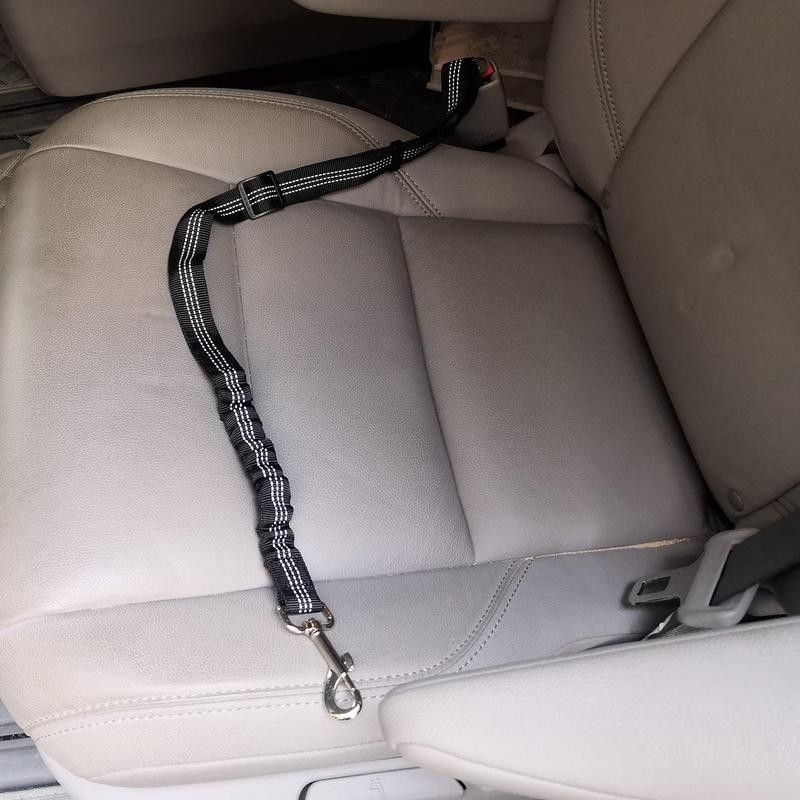 2 Packs Pet Dog Cat Seat Belts, Car Headrest Restraint