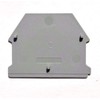 ICI Dinkle DK4NC-BR DIN Rail Terminal Block End Cover for