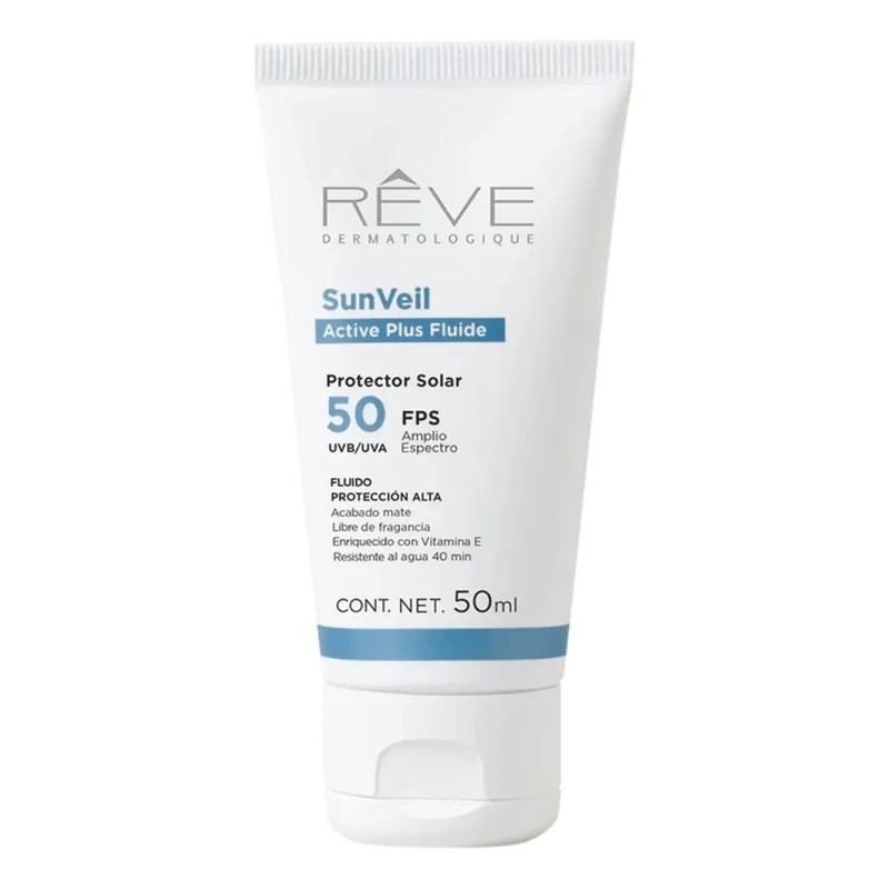 Reve Dermatologique SunVeil Active Plus Fluide FPS 50 Protector Solar