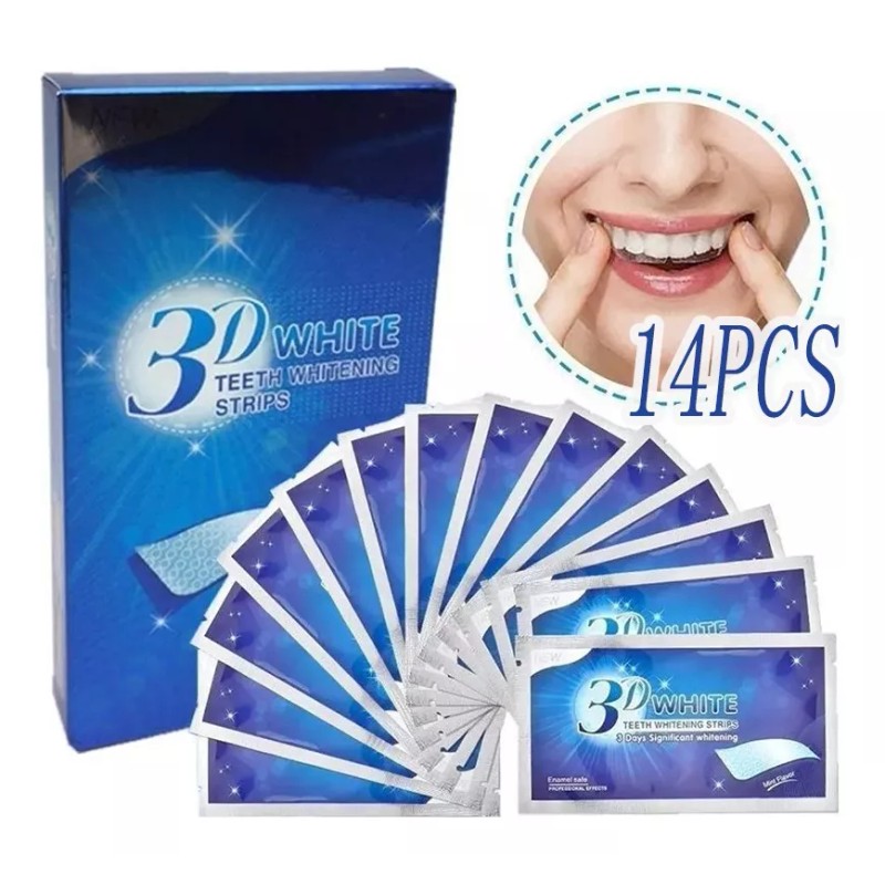 Best Versión Mejorada 3d Blanqueamiento Dental Pegatinas 14 Pares