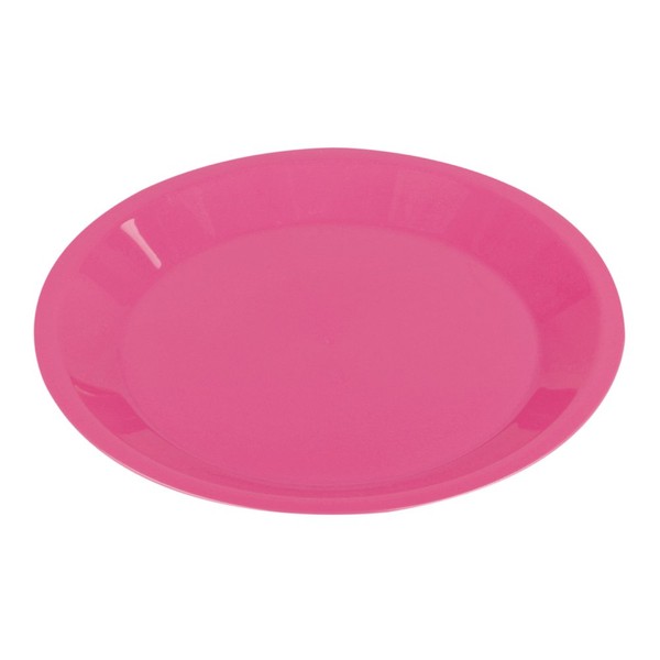 Pearl Metal D-219 Vacation & Party PC Plate, 9.8 inches (25 cm), Set of 3, Pink