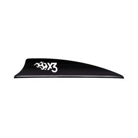 Bohning X3 Vane, 2.25", Black, 36pk