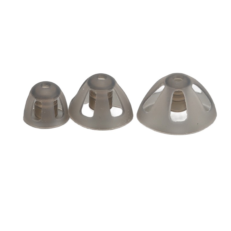 Hearing Aid Open Domes Professional Silicone Single Layer Replacement Hearing