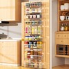 Moforoco 9-Tier White Over The Door Pantry Organizer, Pantry Organization