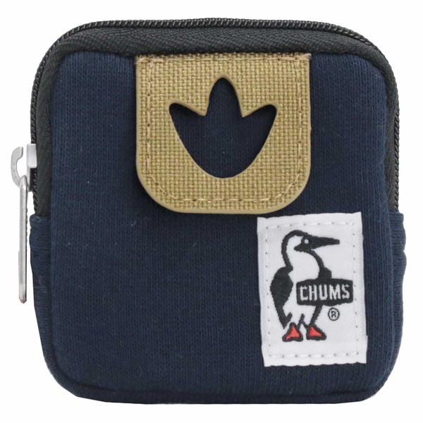 [チャムス] Glasses Hook Coin Case Sweat Nylon メンズ CH60-3650 Navy/Beige