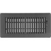 Rocky Mountain Goods 4” X 10” Dark Grey Floor Register
