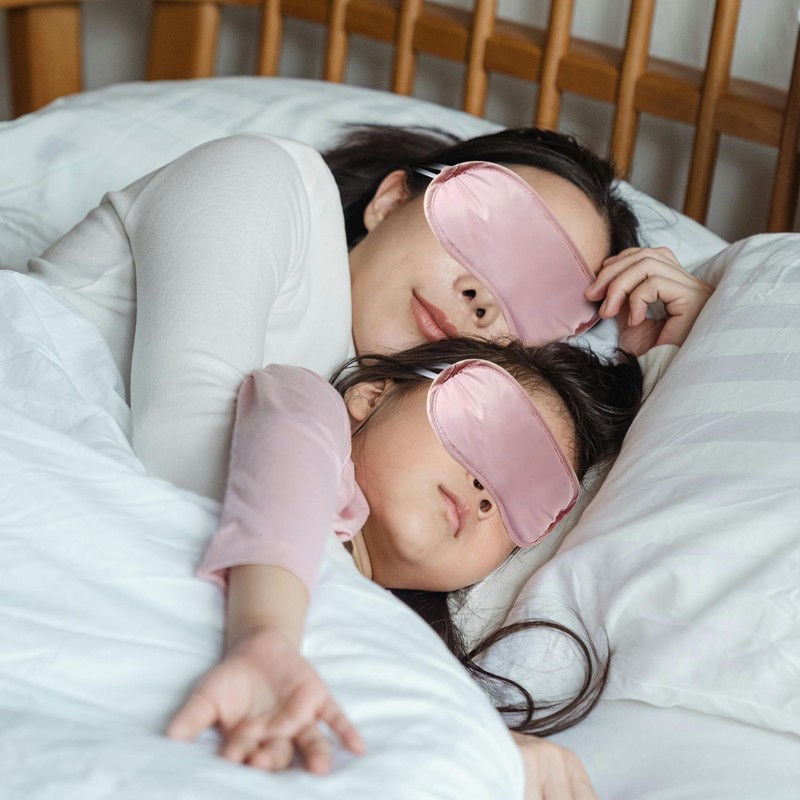 5 Pcs Eye Masks, Sleeping Mask Lightweight Shade Blindfold, Eye