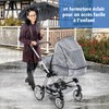 Classic 84069 Rain Cover and Rain Protector for Pushchair with