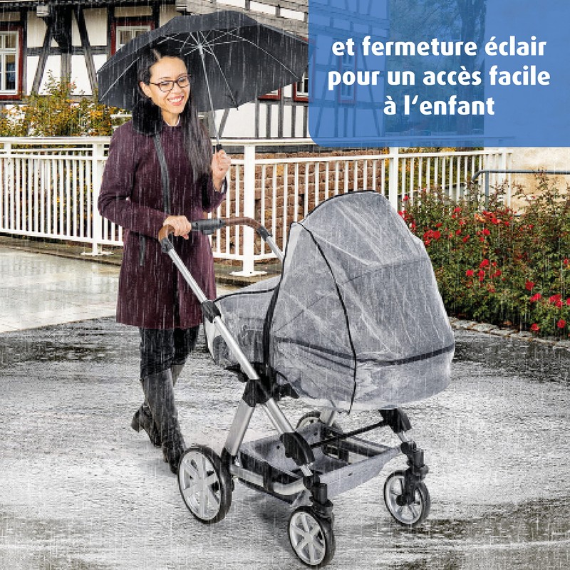 Classic 84069 Rain Cover and Rain Protector for Pushchair with