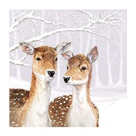 Napkin Deer for Winter Time Pack of 20