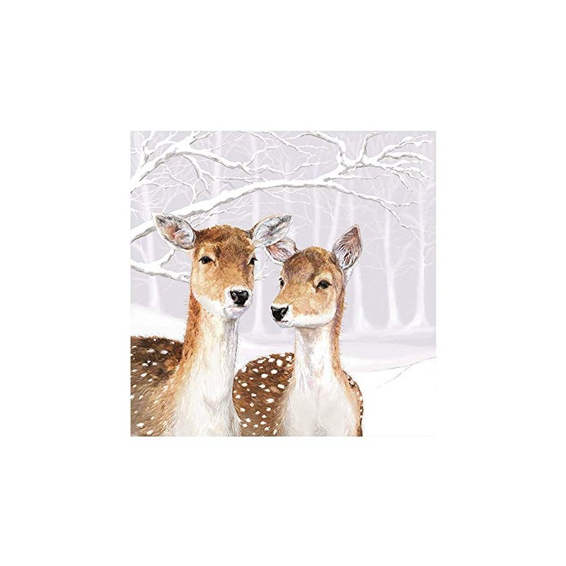 Napkin Deer for Winter Time Pack of 20