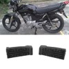 1 Pair Rubber Front Pedal Footrest Foot Pegs Motorcycle Footrests