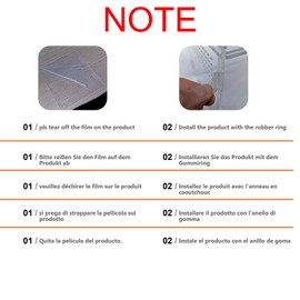 Urtone Reptile Feeding Box, Transparent Acrylic Reptile Breeding Box, Breeding Case for Spide, Scorpio, Centipede, Horned Frog, Beetle