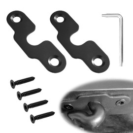 2Pcs Sun Visor Repair Kit, Left & Right Side Visor Mounting Clips Compatible with Jeep Wrangler JK 2018/ Wrangler 2018-2022/ Gladiator 2020-2022