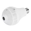 Phone WiFi Control Bulb Camera 360° Full Vision 1080P White