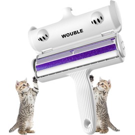 Wouble Quitapelos y Rodillos para Mascotas, Reutilizable Rodillo de Cepillo de Limpieza para Gatos y Perros, Recogedor de Pelo para Mascotas para Sofá