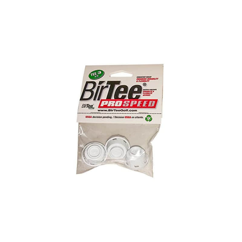 BirTee Pro Golf Tees - Size #3 (3/4") Individual Size