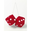 Sumex JUMBO40 Large Plush Dice, Red, 9 x 9 cm
