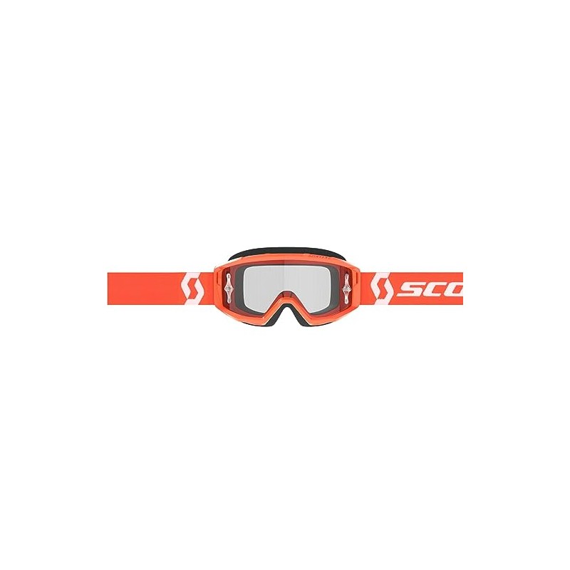 Scott Primal Clear MX Goggle Cross/MTB Glasses Orange/Clear Works
