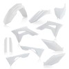 Acerbis Full Plastic Kits For Honda - White (2736250002), One