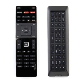 XRT500 Dual Side QWERTY Keyboard Replace Remote fit for 2015 2016 VIZIO Smart TV M80-C3 M322I-B1 M422I-B1 M492I-B2 M502I-B1 M552I-B2 M602I-B3 P502ui-B1E P602UI-B3 P652UI-B2 P502ui-B1 P552UI-B2 M55-C2