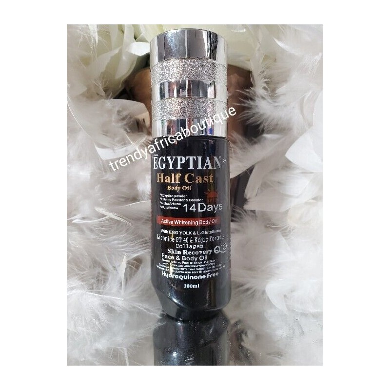 jonick X 1 Jonick Egyptian HALF-C body Oil. Active Whitening,