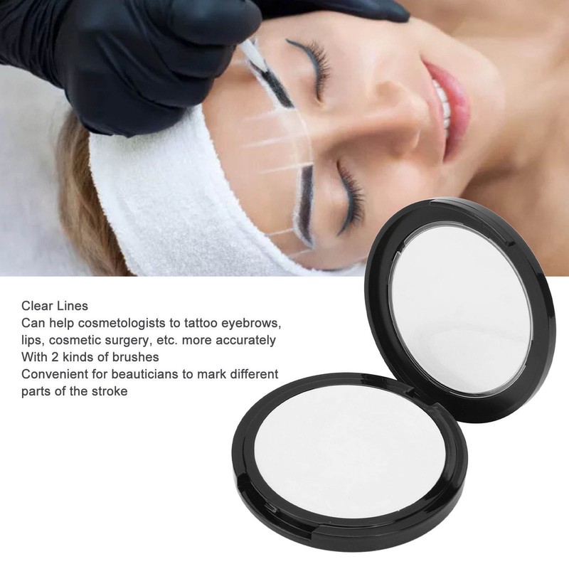 Eyebrow Ruler Mapping Kit Semi Permanent Stainless Steel Eyebrow Mapping