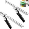 Ar-thritis Jar Opener Bottle Openers,2Pcs Stainless Steel Jar Opener Gripper